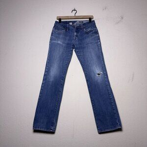 Volcom Nova Y2K Slim Denim Jean Pant Men 30x30 Blue Street Punk Western Indie